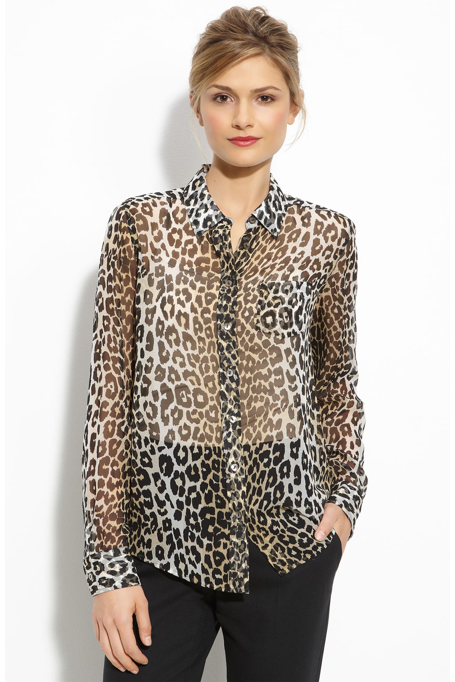 Brett Button Equipment 'Brett' Blouse (Women) | Nordstrom