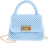 Ruby & Ry Kids' Blue Jelly Top Handle Bag