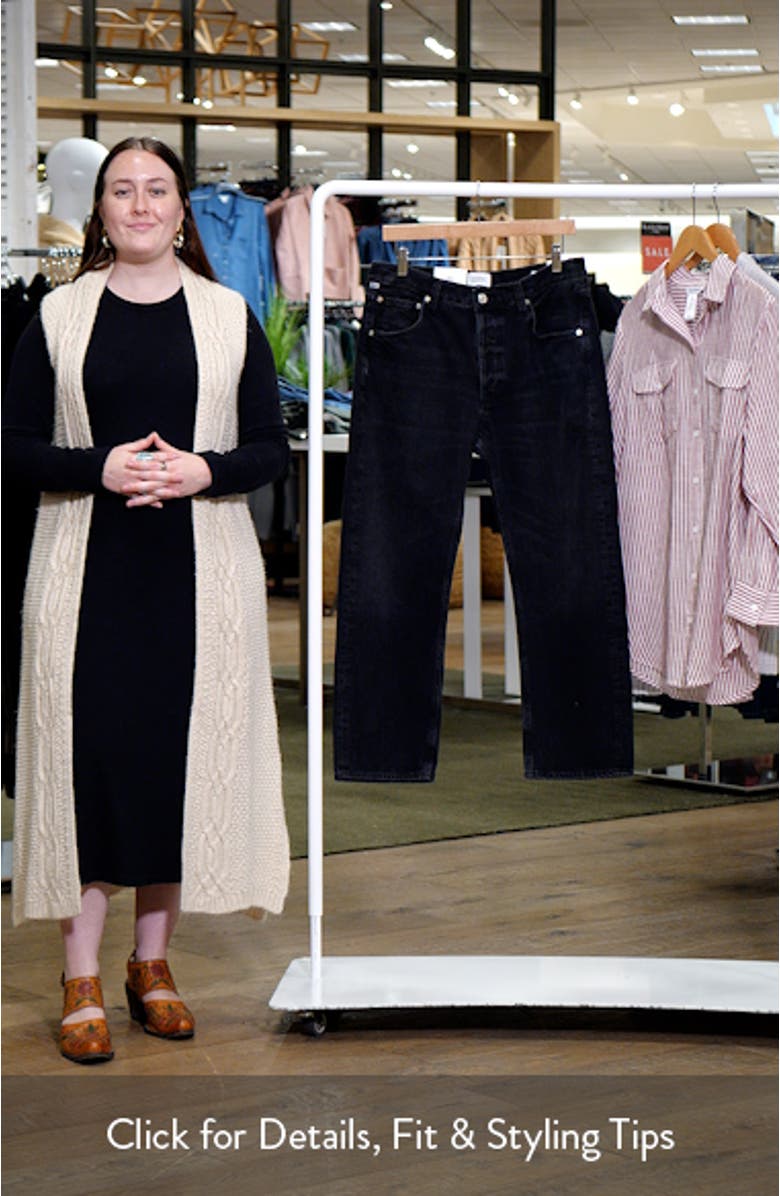 Winslow Low Rise Regenerative Cotton Boyfriend Jeans, sales video thumbnail