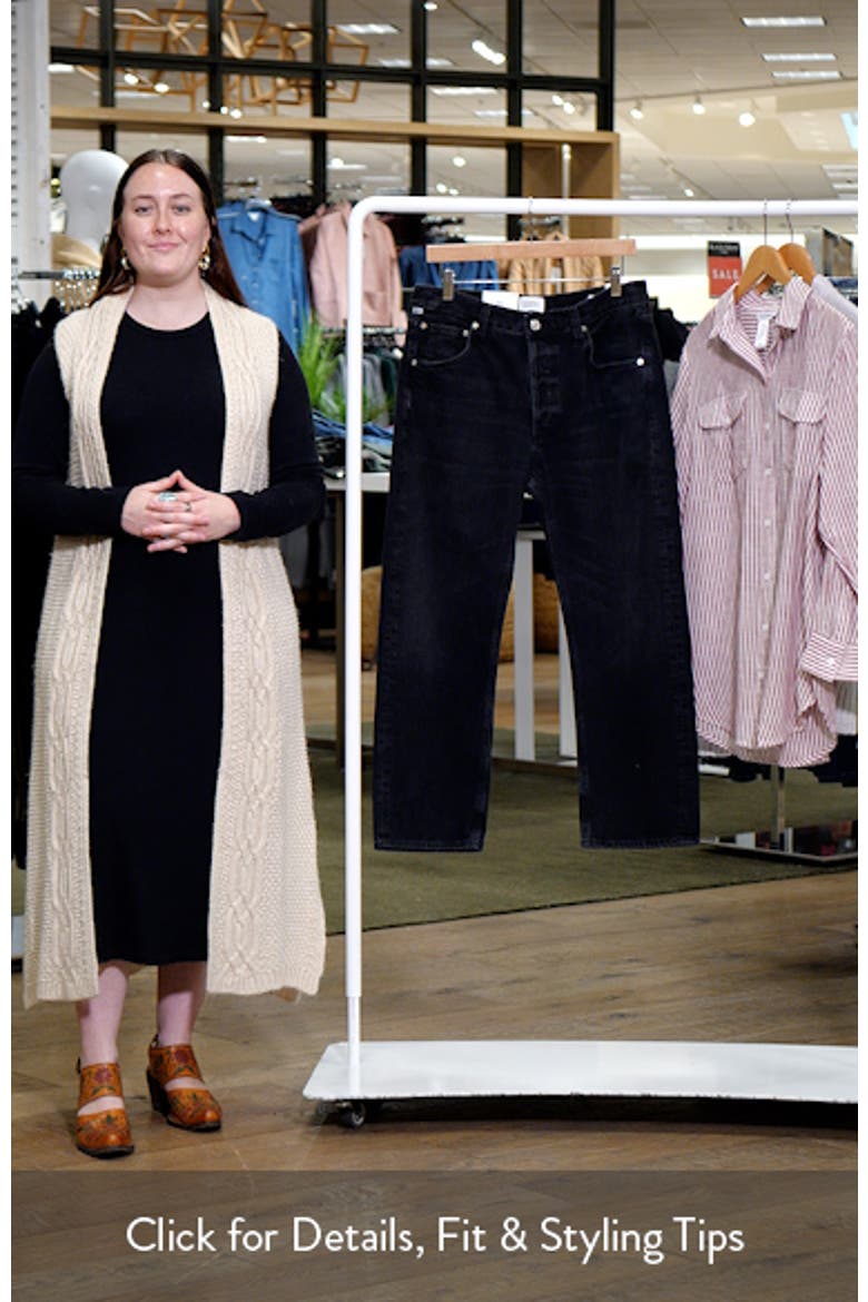 Winslow Low Rise Regenerative Cotton Boyfriend Jeans video