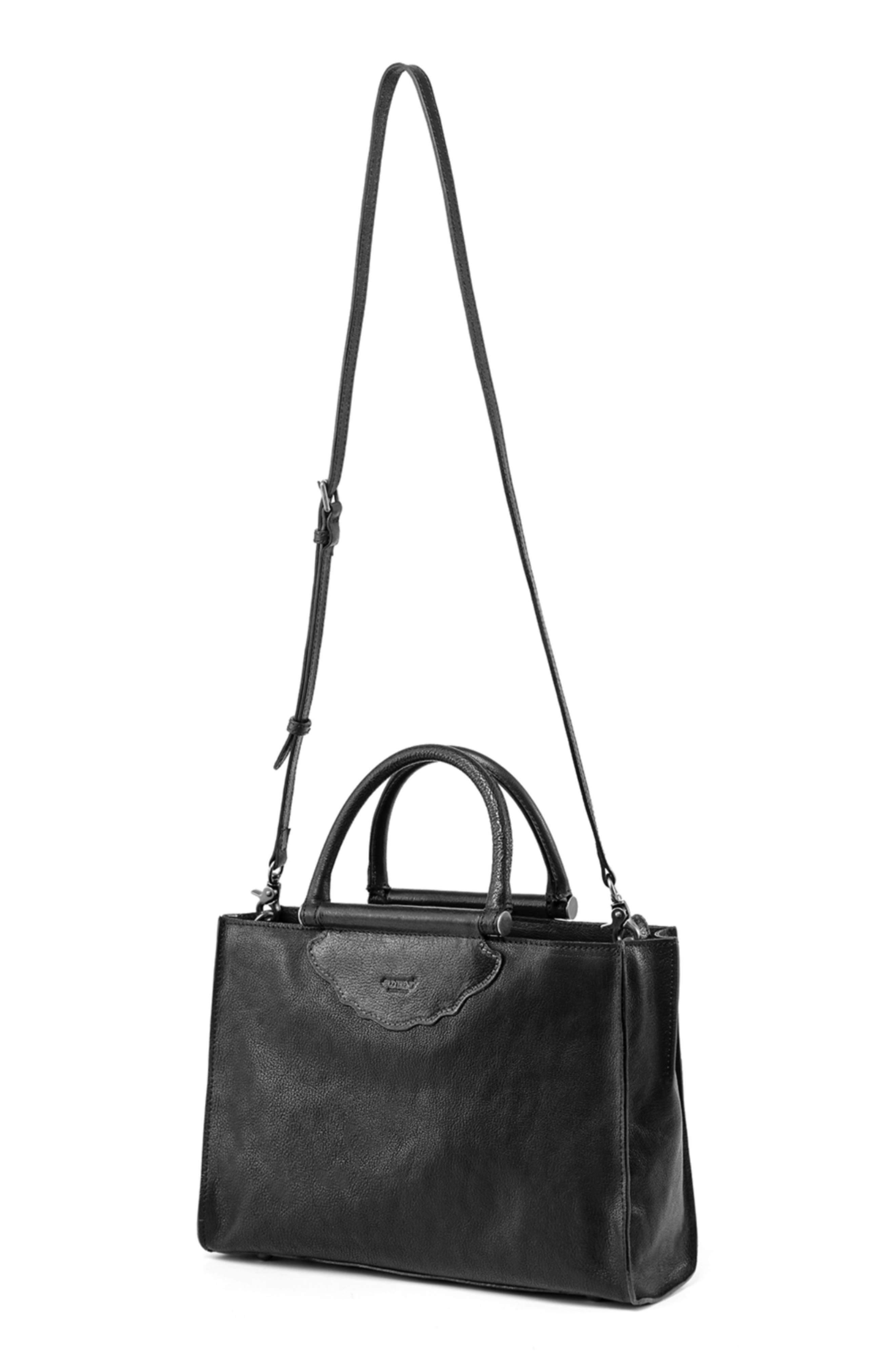 OLD TREND Rose Cove Crossbody Tote Bag, Alternate, color, Black