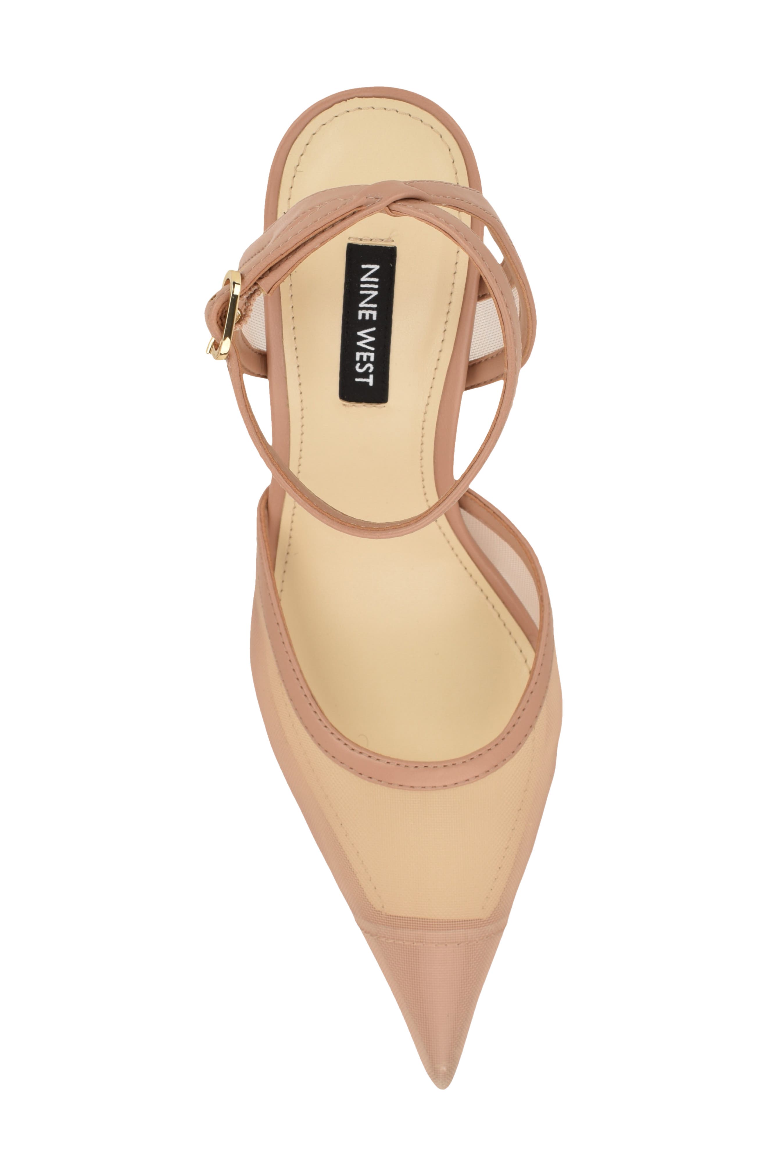 Gullia Ankle Strap Pump, Alternate, color, LIGHT NATURAL