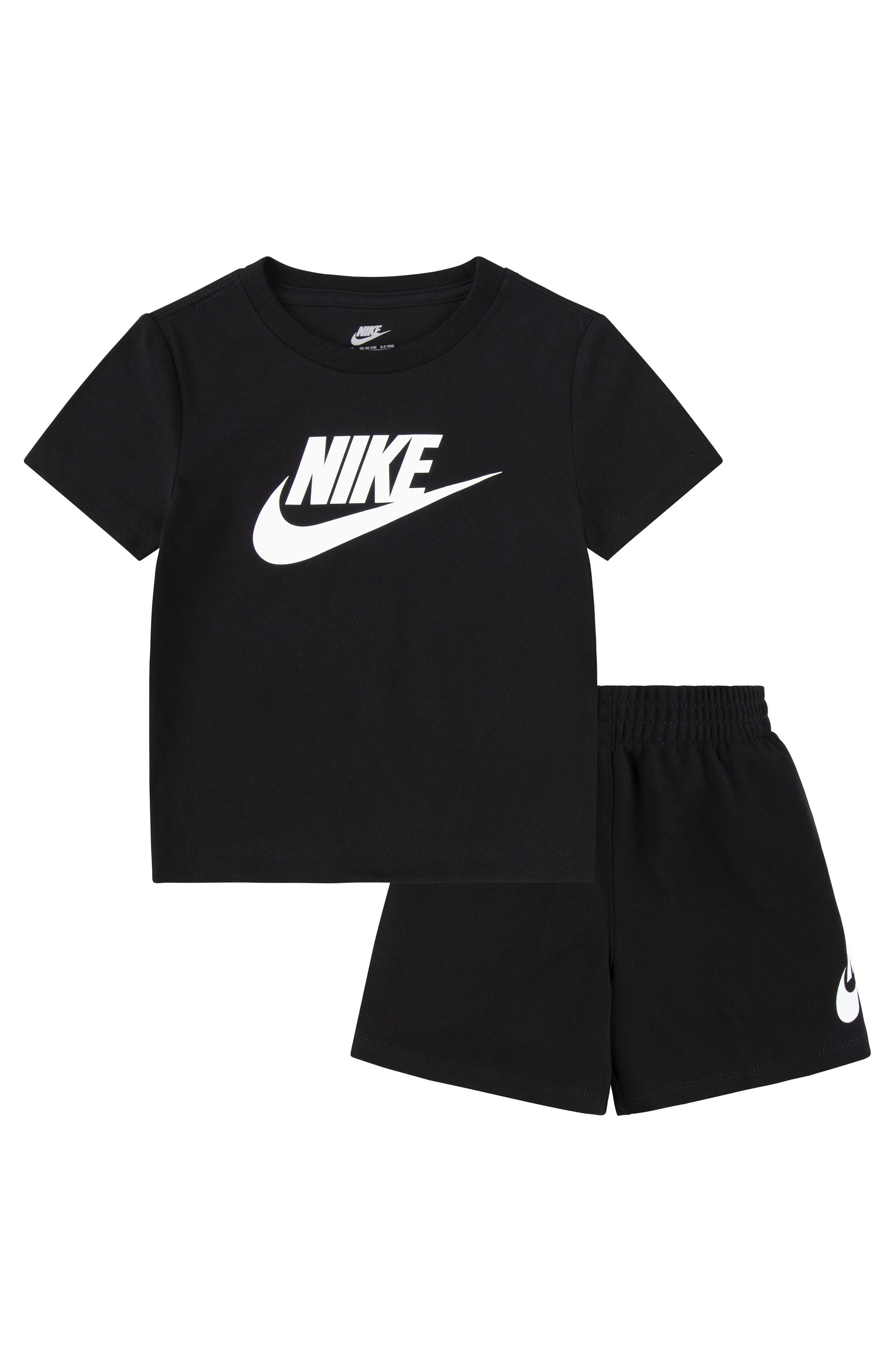 Nike Kids' Club Logo Graphic T-Shirt & Shorts Set