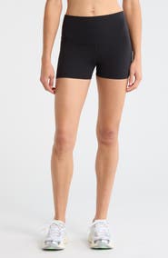 Zella Luxe Lite High Waist Shorty Shorts