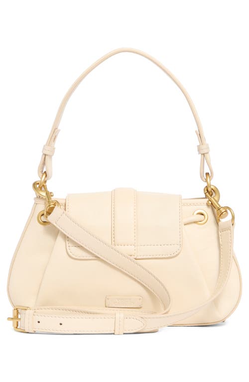 Vince Camuto Elic Leather Top Handle Bag In Natural