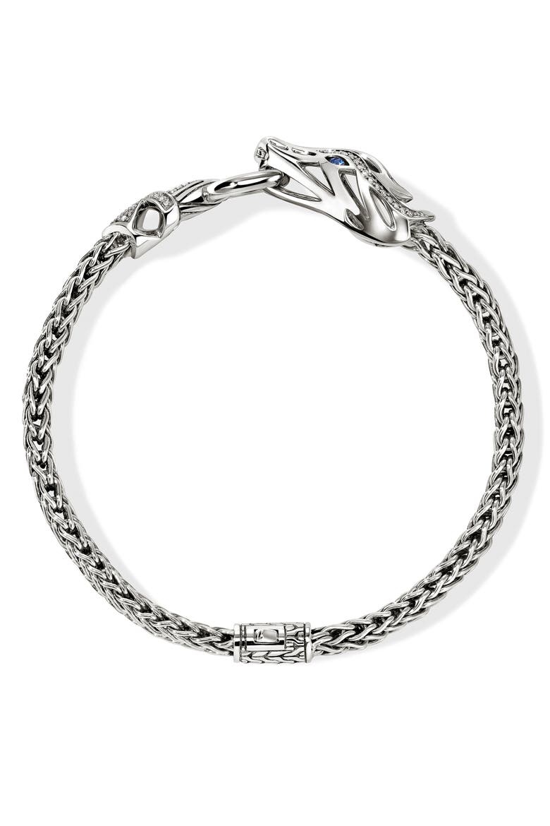 Naga Bracelet, Main, color, SILVER