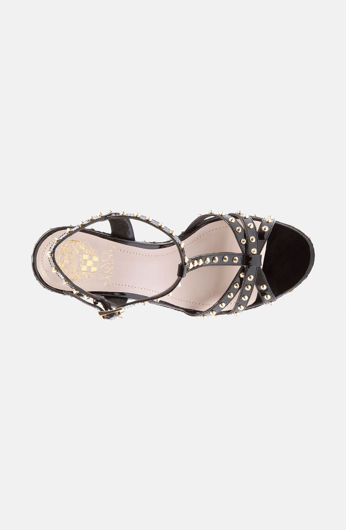 'Tamblyn' Sandal, Alternate, color, BLACK