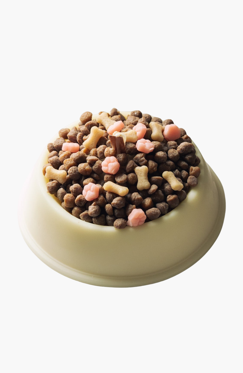 Southlake gifts Spoof Dog Food Bowl Candle, Main, color, Off-White