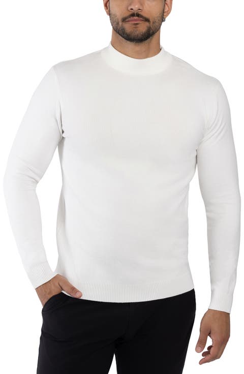 Core Mock Neck Knit Sweater