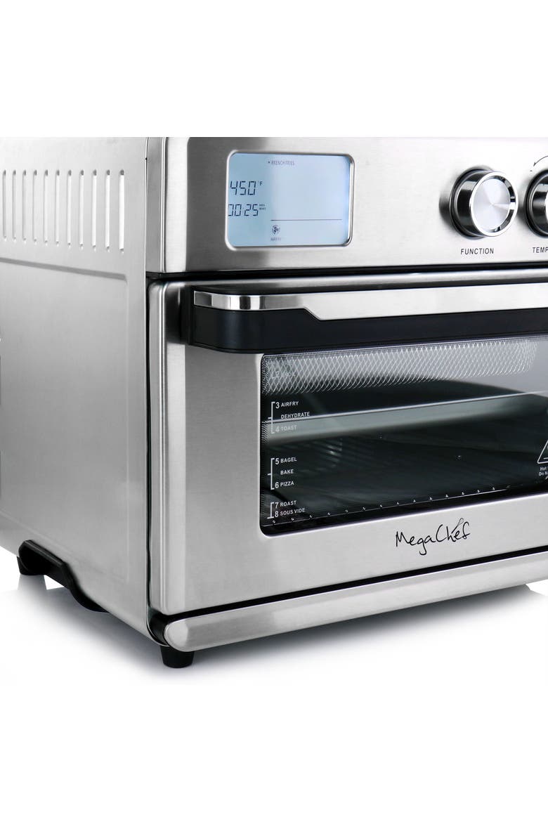 Multifunction Air Fryer Toaster Oven with 21 Presets, Alternate, color, Grey