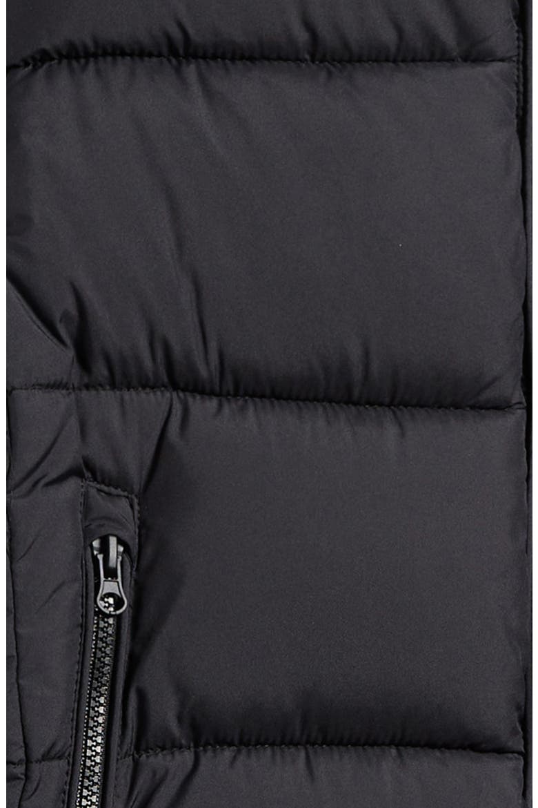 Kids' Foster Hooded Puffer Jacket, Alternate, color, BLACK