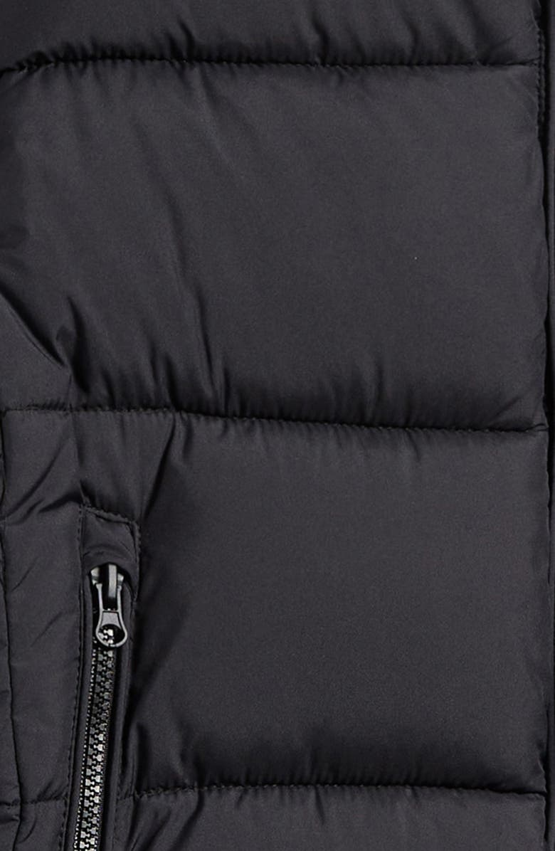 Save The Duck Kids' Foster Hooded Puffer Jacket, Alternate, color, Black