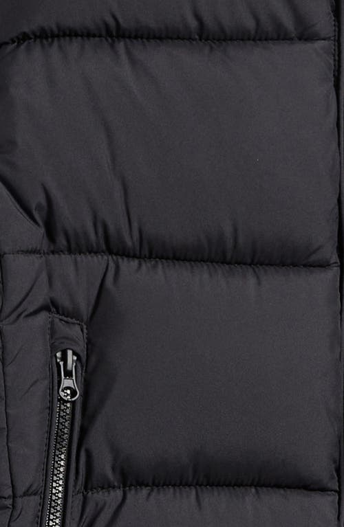 Save The Duck Kids' Foster Hooded Puffer Jacket In Black