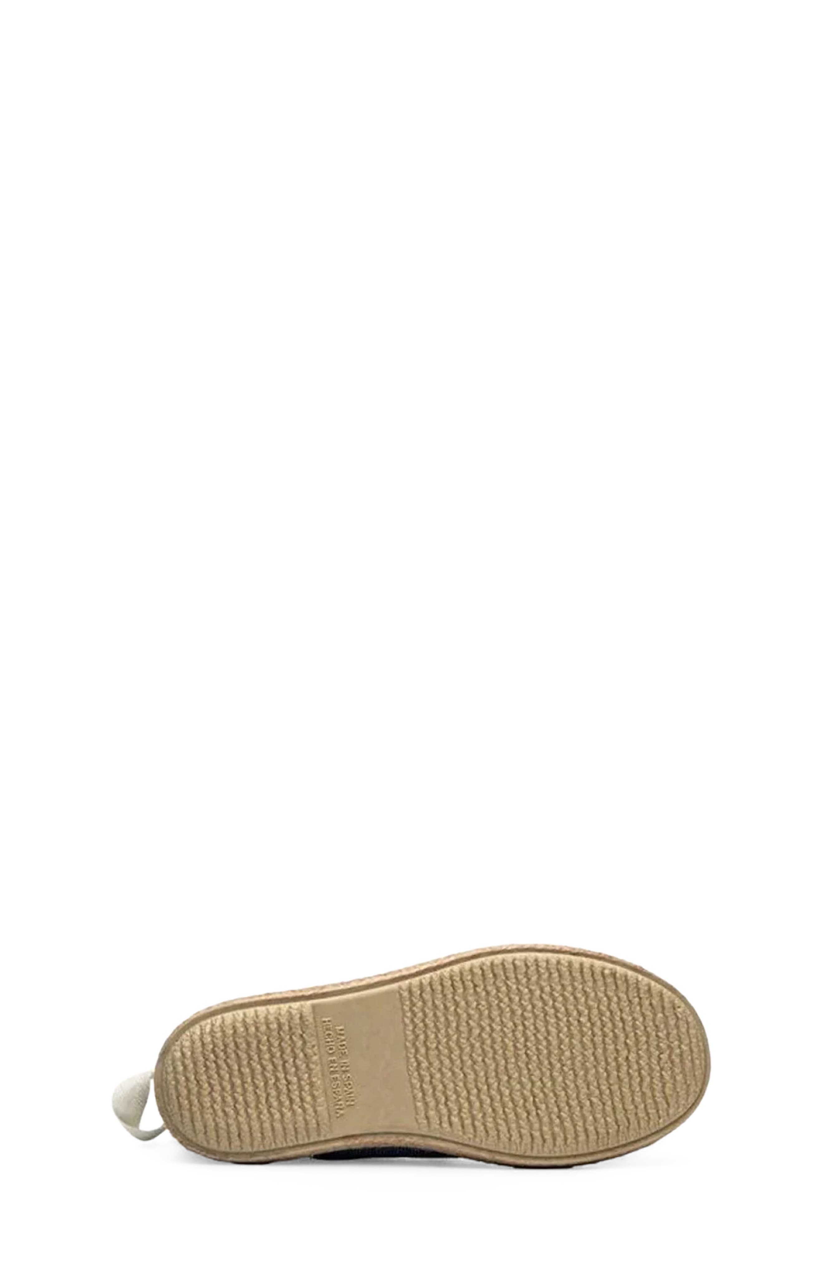 CHILDRENCHIC Kids' Maca Ankle Wrap Espadrille Flat, Alternate, color, 