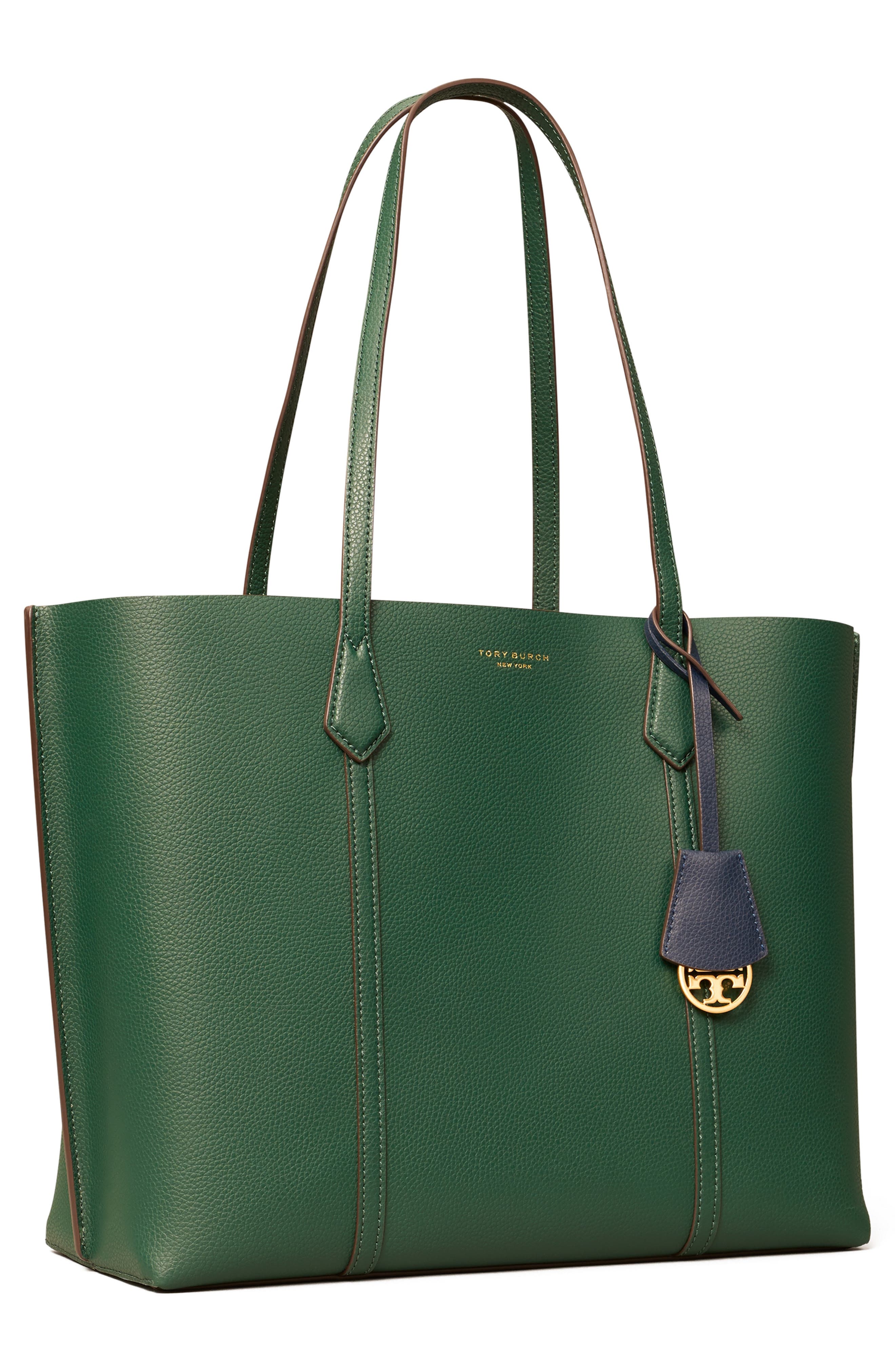 Tory Burch Perry Leather Tote, Alternate, color, 