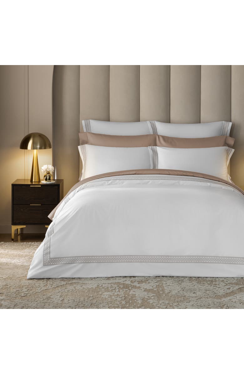 Togas Persephone duvet cover, Alternate, color, White