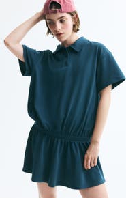 H&M Sweatshirt Polo Dress