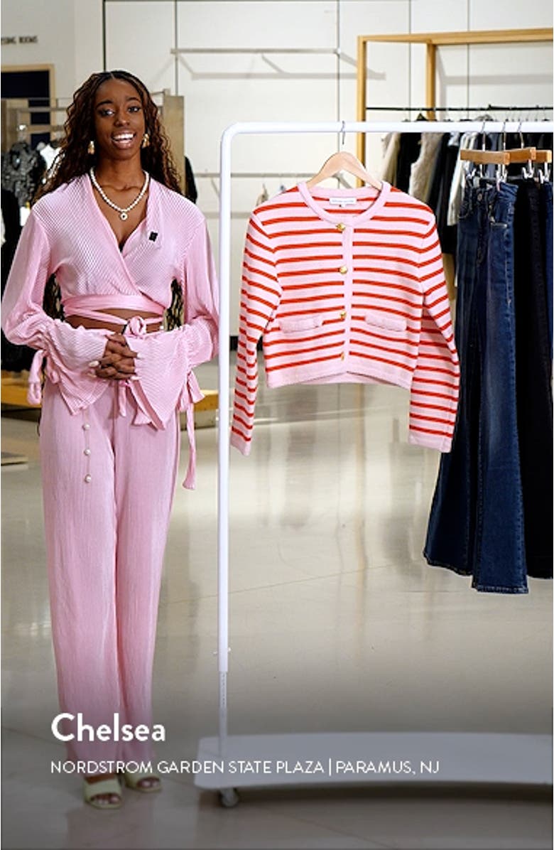 Stripe Cardigan, sales video thumbnail