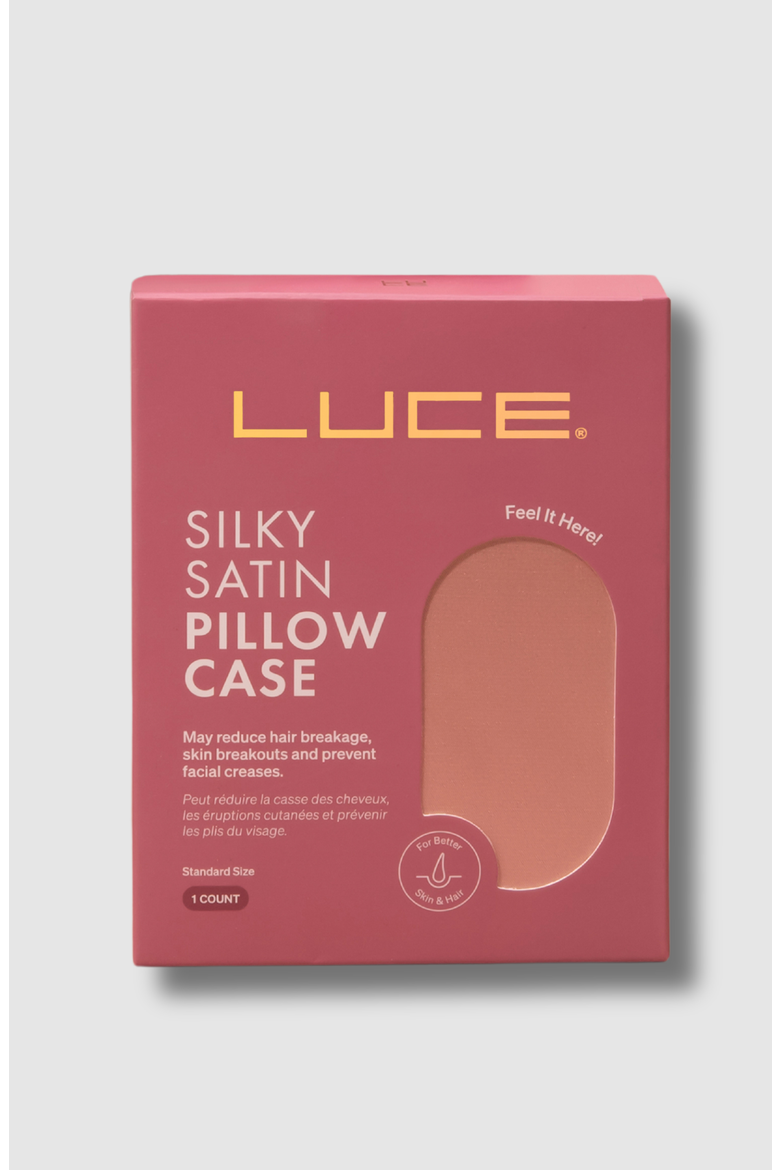 Premium Satin Pillowcase for Silky Smooth Hair & Skin, Alternate, color, PINK