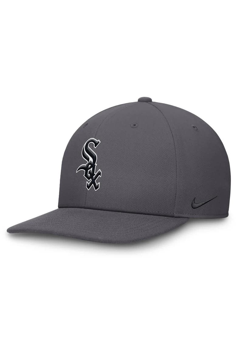 Men's Nike Gray Chicago White Sox Pro Performance Snapback Hat, Main, color, Gray