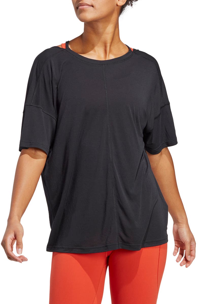 adidas Yoga Studio T-Shirt, Main, color,