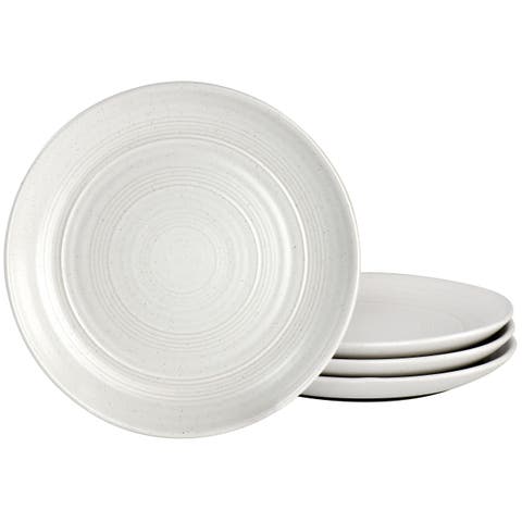 Millrook 4 Piece 7in Stoneware Appetizer Plate Set