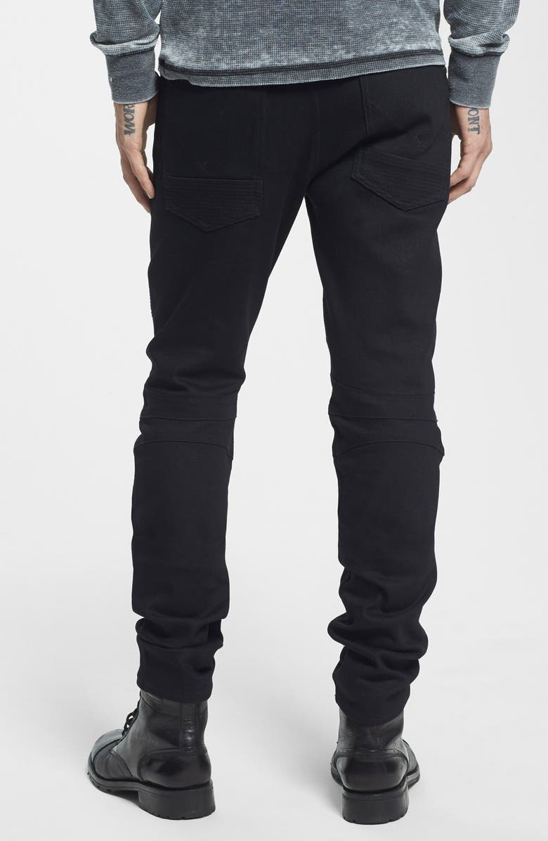 Hudson Jeans Blinder Skinny Fit Moto Jeans, Alternate, color,