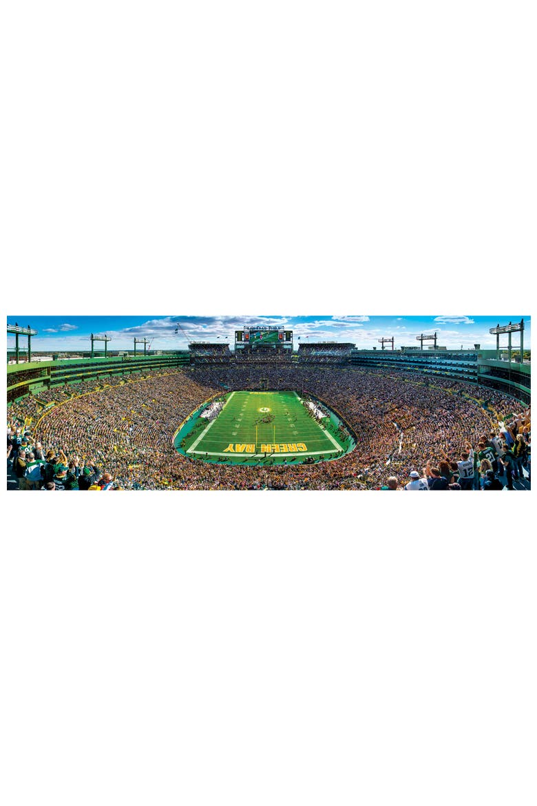 Green Bay Packers 1000pc Pano Puzzle, Alternate, color, Multicolor