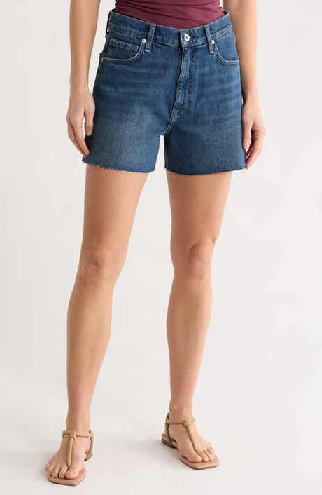 rag & bone Retro High Waist Cutoff Denim Shorts