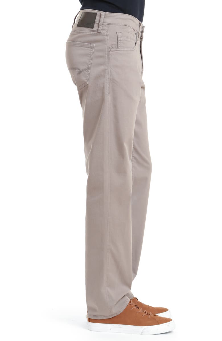 Mavi Jeans Zach Straight Leg Twill Pants, Alternate, color, Graphite Twill