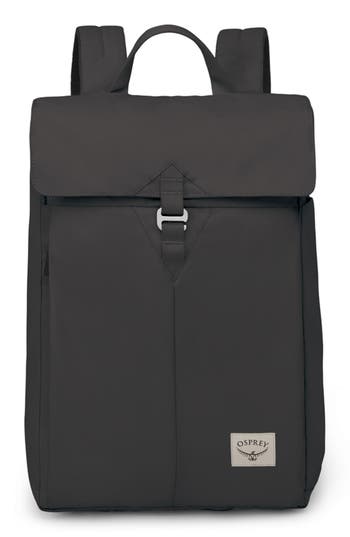 Osprey Arcane Flap Top Backpack In Black