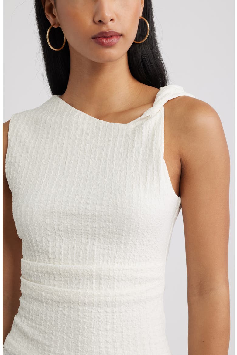 Twisted Shoulder Textured Tank, Alternate, color, IVORY