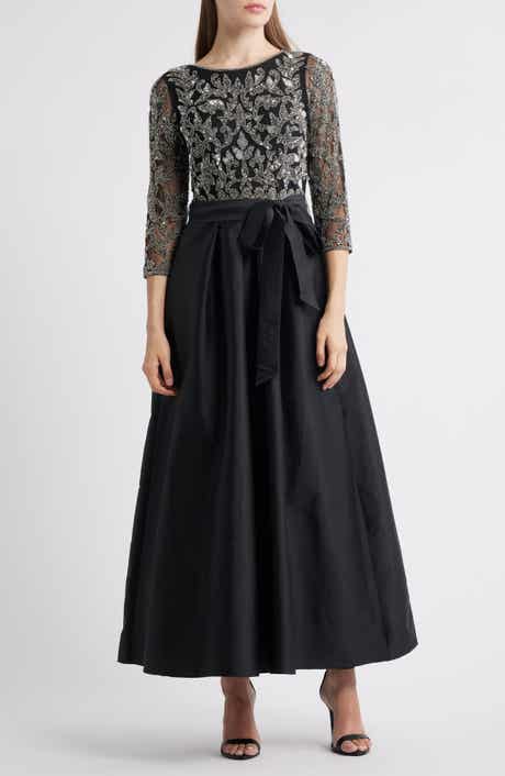 Pisarro Nights Sequin Bodice Gown