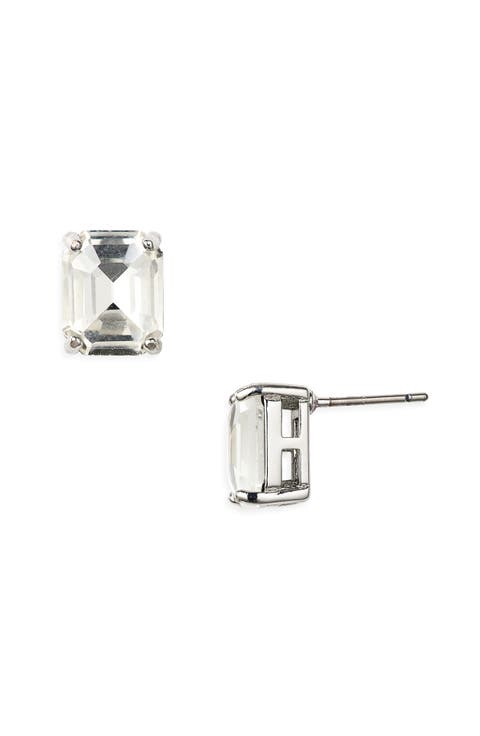 Small Stone Stud Earrings
