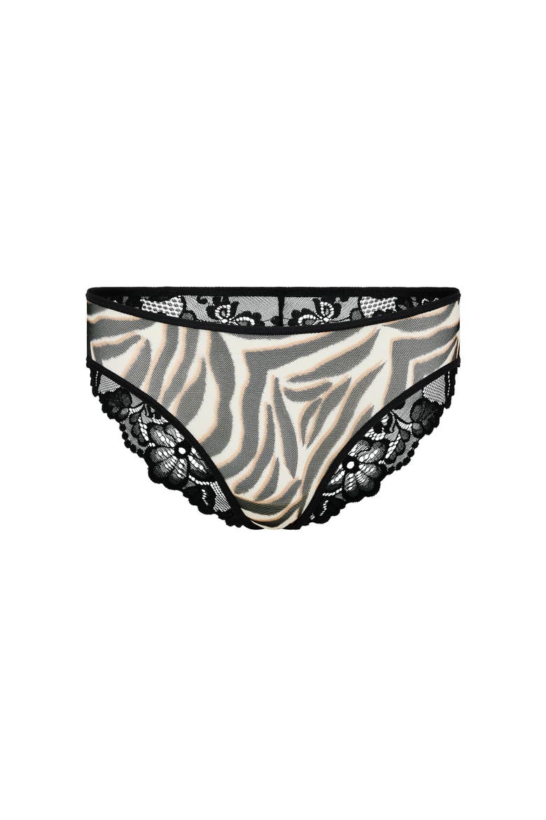 Onida Cheeky Panties, Alternate, color, Animal beige