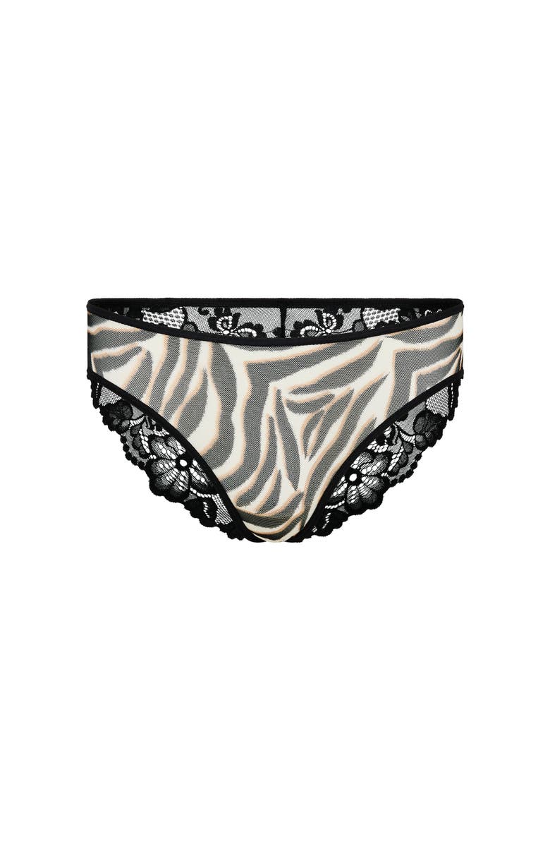 Adore Me Onida Cheeky Panties, Alternate, color, Animal Beige