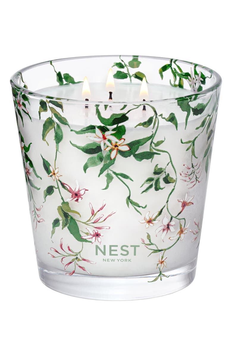 NEST New York Indian Jasmine 3-Wick Candle, Alternate, color,