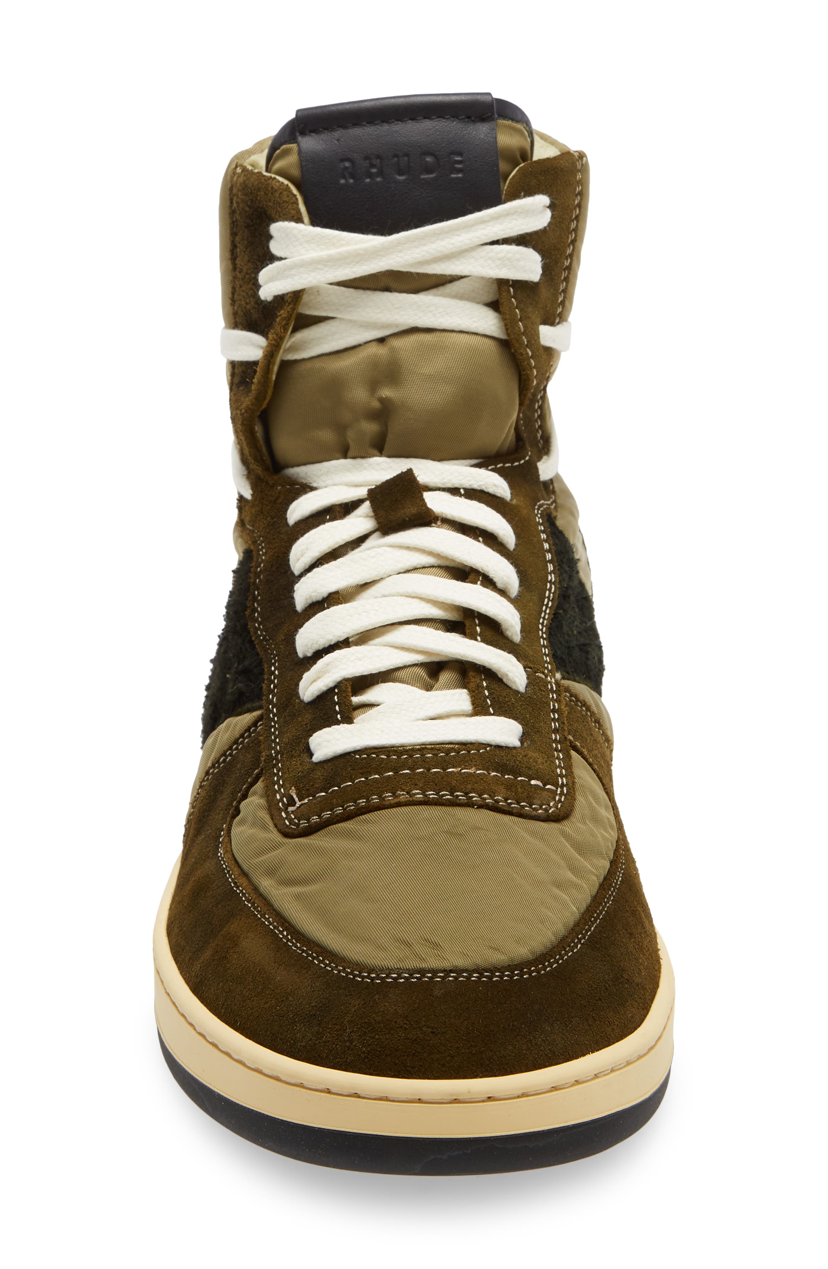 Rhude Rhecess High Top Sneaker, Alternate, color, 