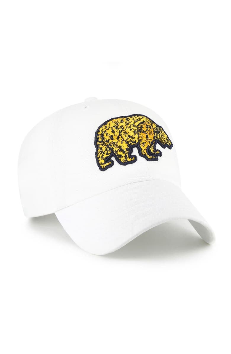 '47 Men's '47 White Cal Bears Vault Clean Up Adjustable Hat, Alternate, color, White