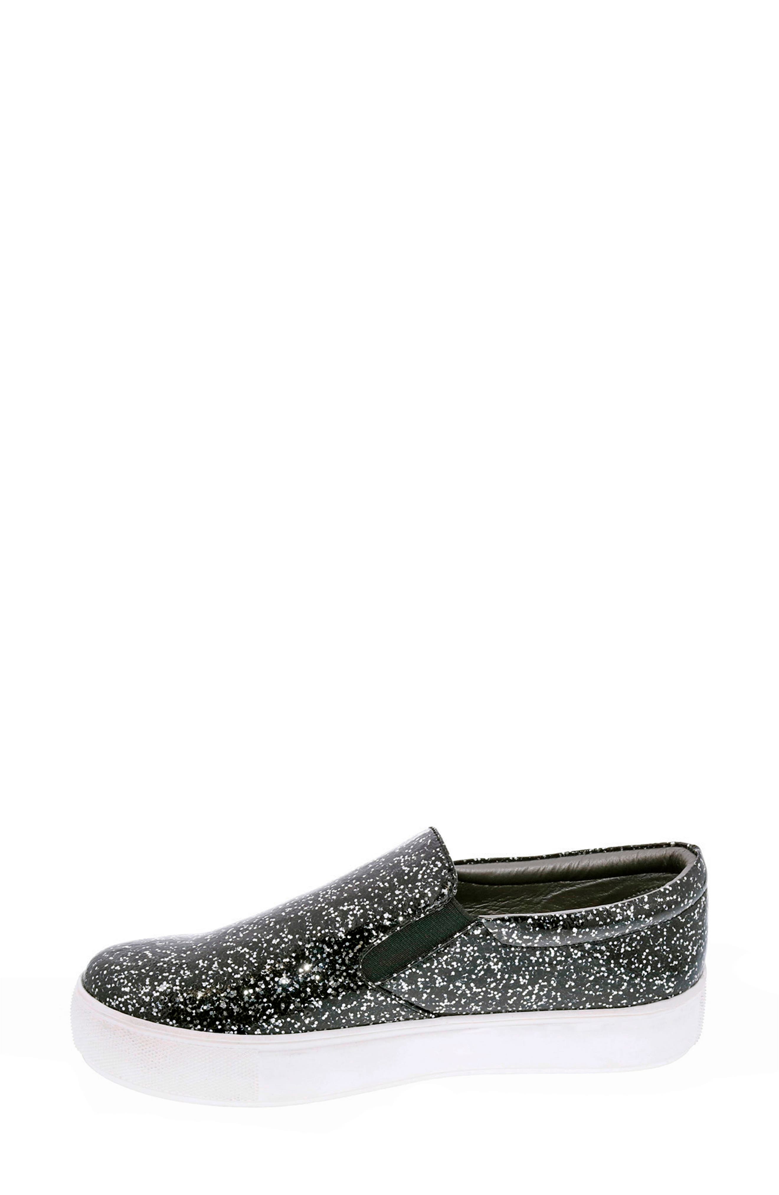 BELLINI Accent Glitter Slip-On Sneaker, Alternate, color, Black Sparkle