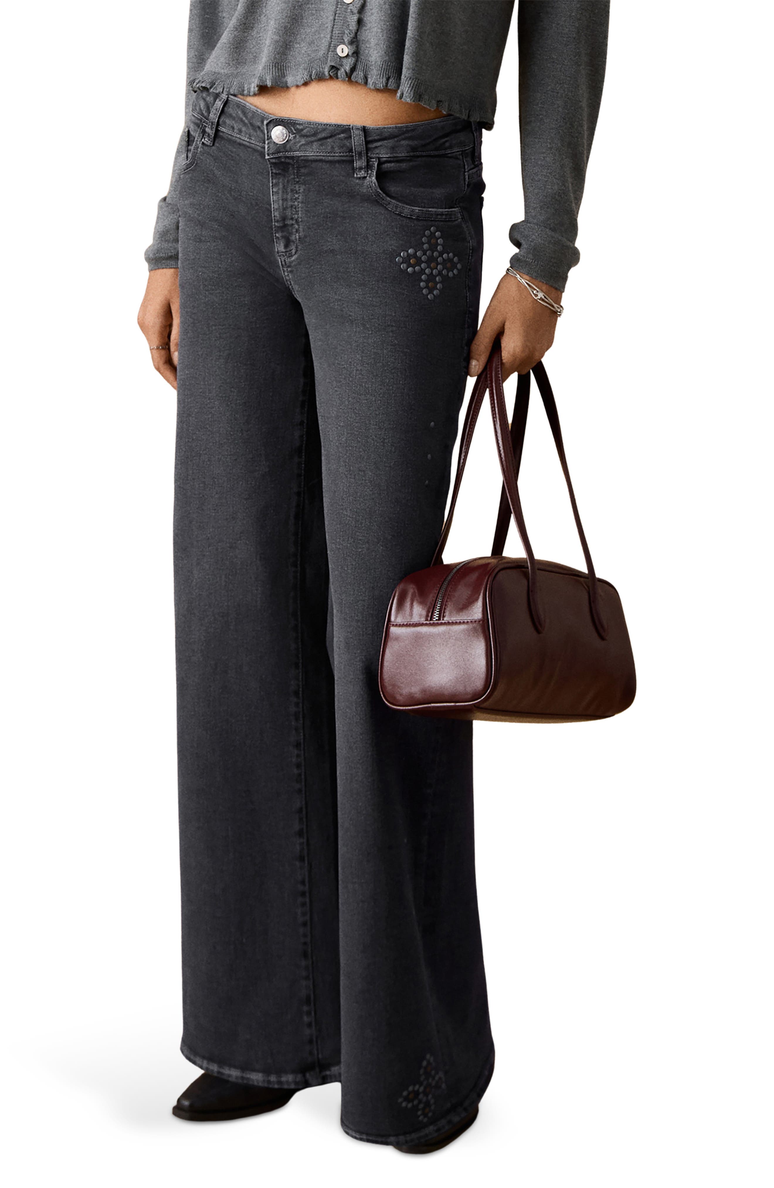 selected BLACK DENIM