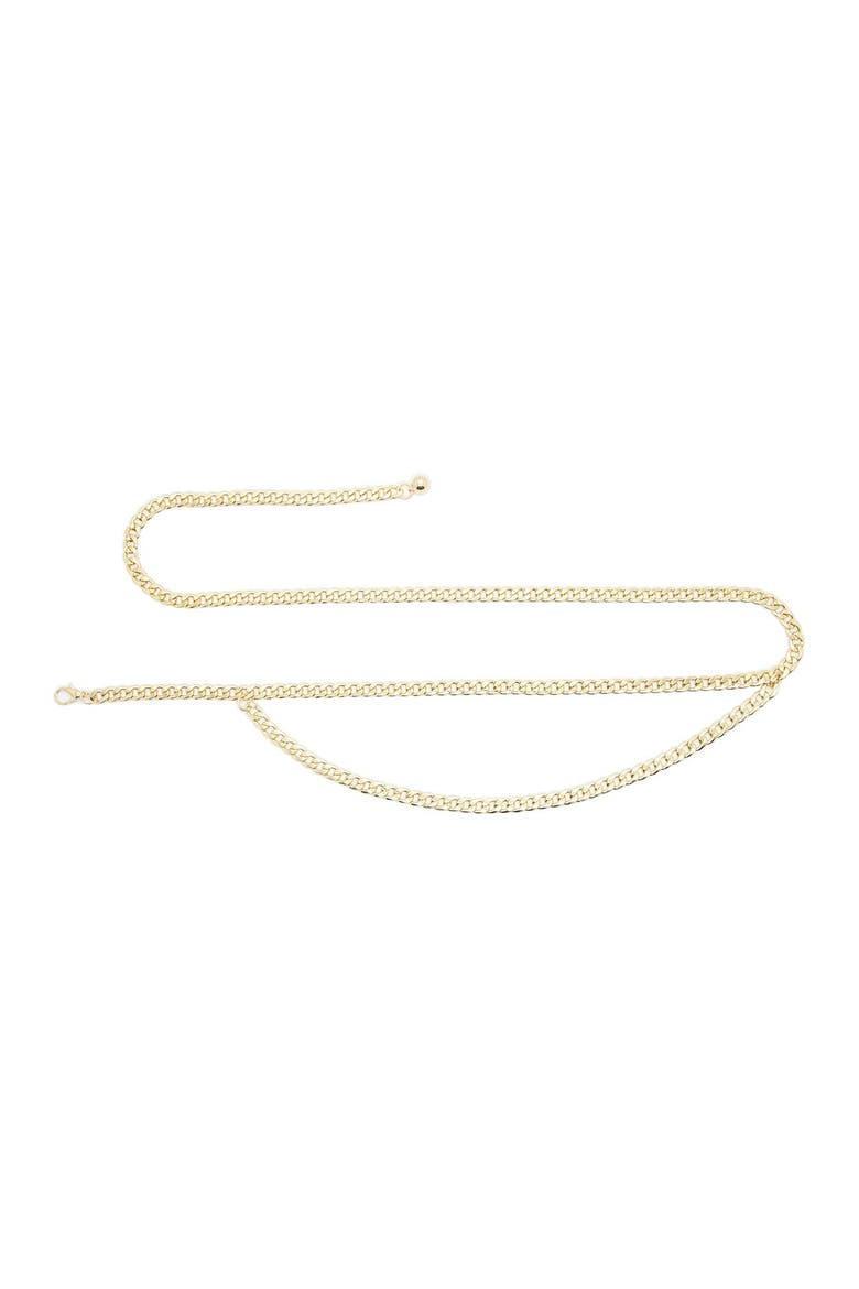 Drape Waist Chain, Alternate, color, GOLD