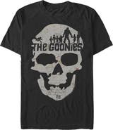 The Goonies Men's The Goonies Skull Map Logo  Graphic T-Shirt