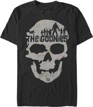 The Goonies Men's The Goonies Skull Map Logo Graphic T-Shirt