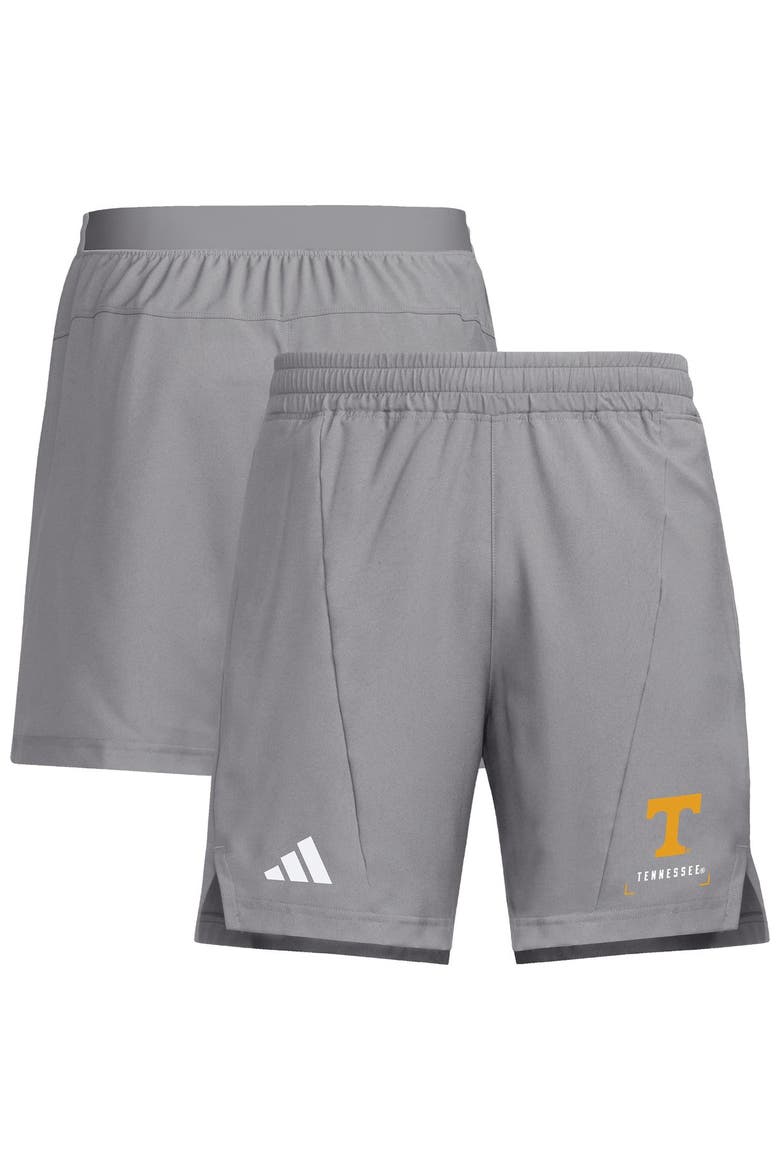 Men's adidas  Gray Tennessee Volunteers D4T Shorts, Main, color, Gray