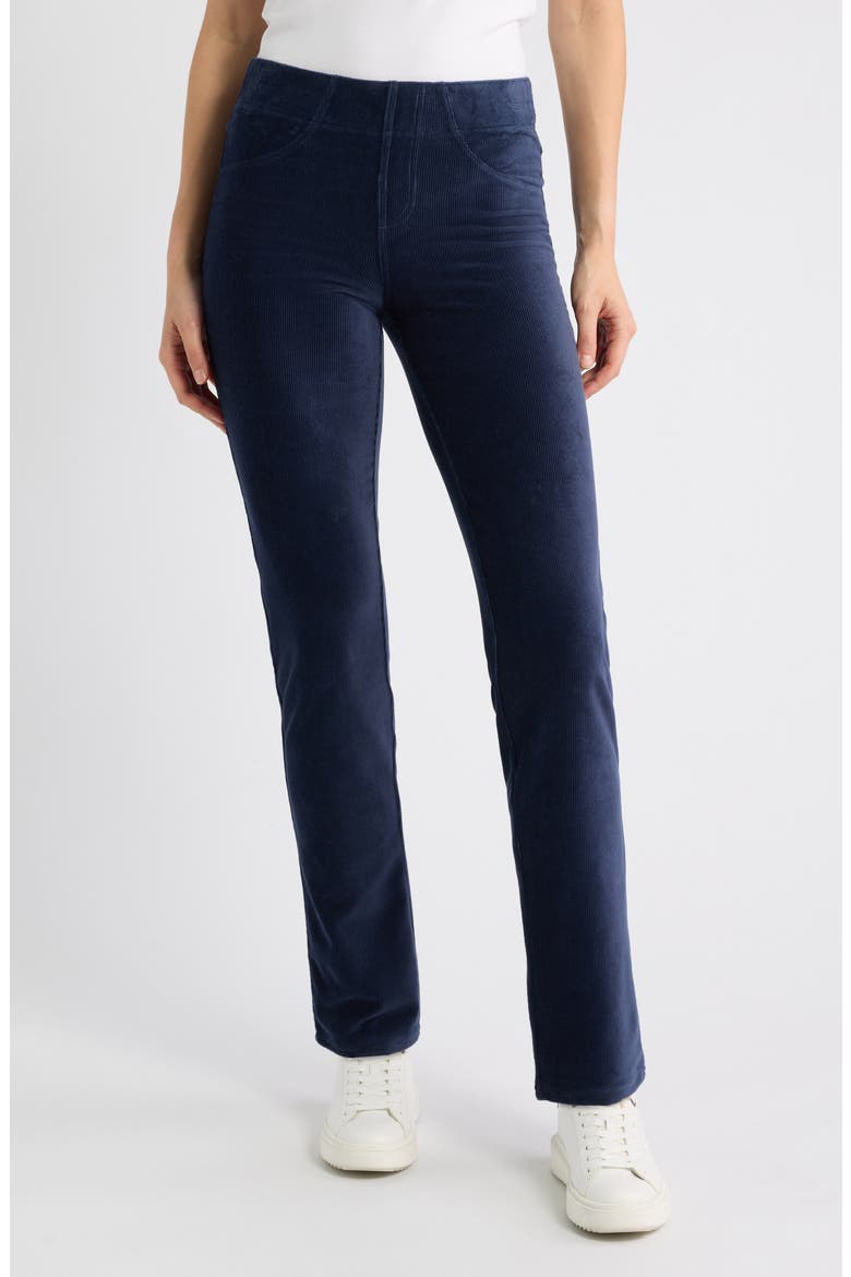 Classic Corduroy Pull-On Pants, Main, color, NAVY