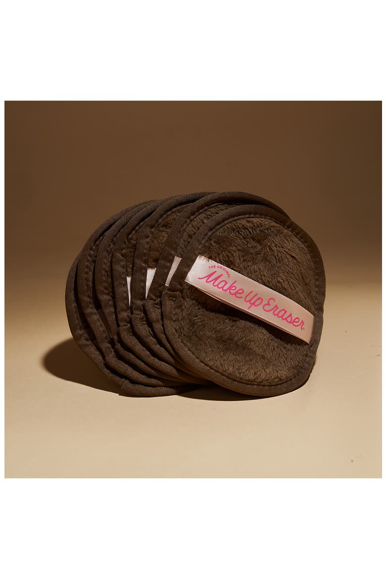 7-Day Chic MakeUp Eraser Set with Laundry Bag, Alternate, color, MOCHA