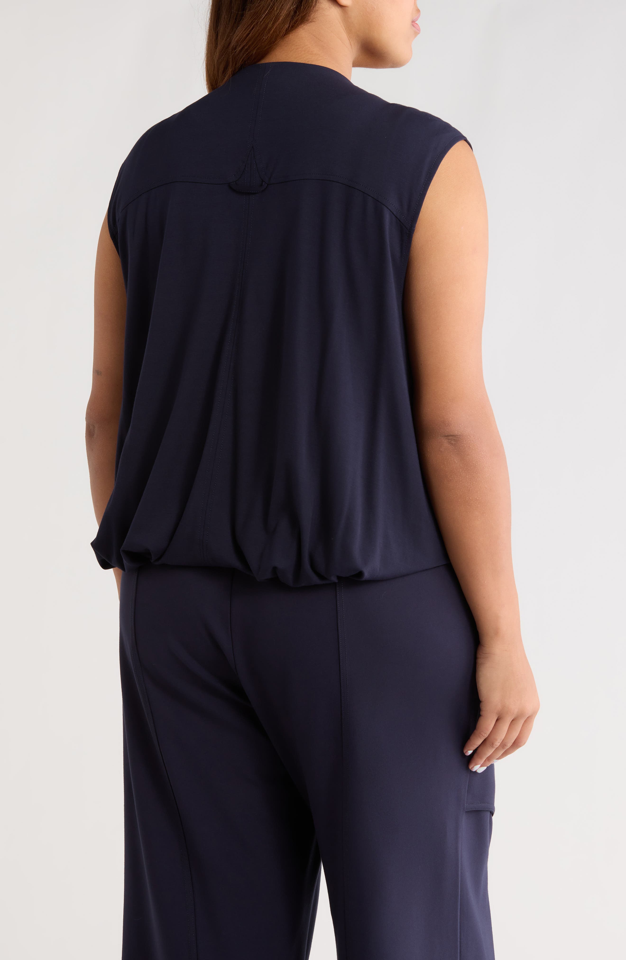Knit Zip-Up Vest - image 4