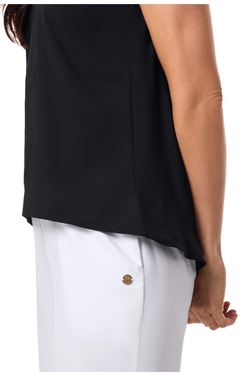 Coolibar Women's Long Sleeve Top Tank - UPF 50+ Sun Protection - St. Tropez, Alternate, color, Black