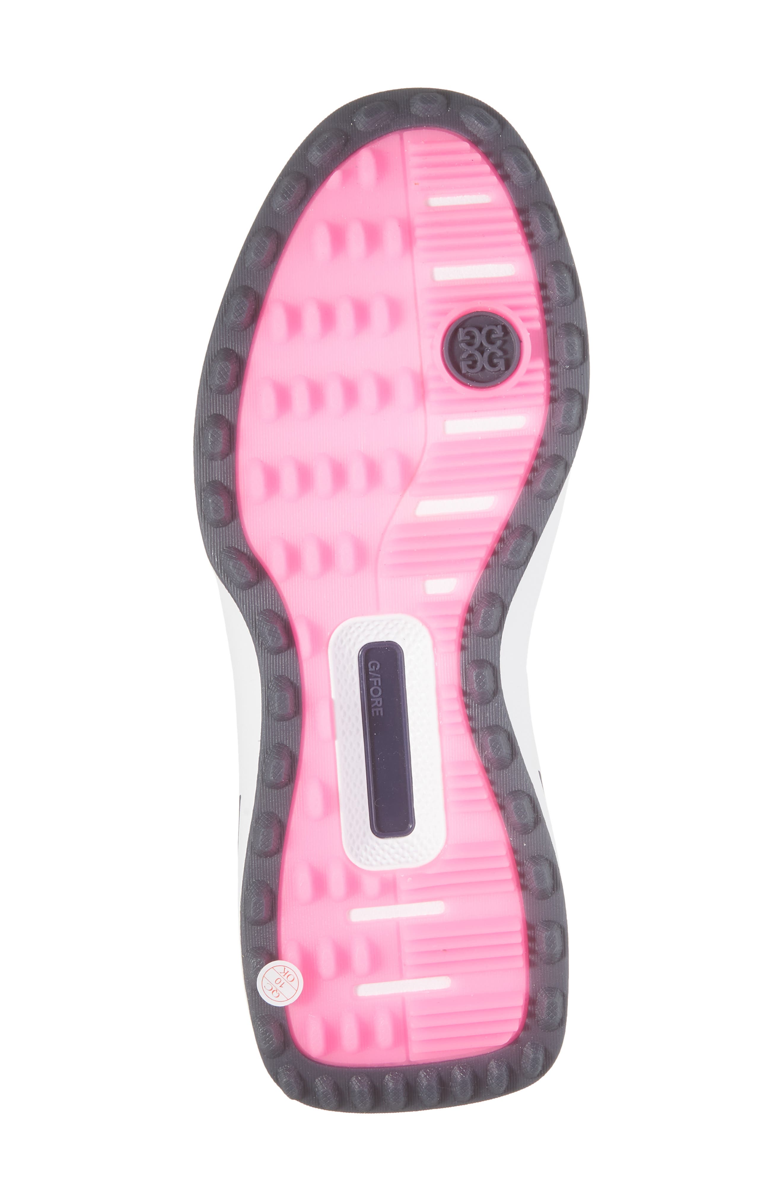 G/FORE G.112 Kiltie Golf Shoe, Alternate, color, Snow/ Twilight